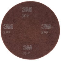 3M SPP16 Scotch-Brite™ 16 inch Surface Preparation Floor Pad - 10/Case