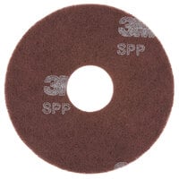 3M SPP12 Scotch-Brite™ 12" Surface Preparation Floor Pad - 10/Case
