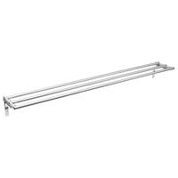 Eagle Group TSL-DB-HT4 63 1/2" x 10 1/2" Stainless Steel Tubular Tray Slide with Drop Brackets