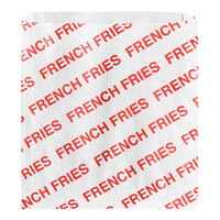 Carnival King 5 x 1 x 4 Large French Fry Bag - 2000/Case