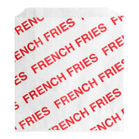 Carnival King 5" x 4" Medium Printed French Fry Bag - 500/Pack