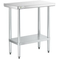 900x700 mm Heavy Duty Stainless Steel Preparation Table 
