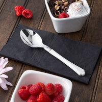 Visions 6 1/2 inch Heavy Weight Plastic Spoon with White Handle - 480/Case
