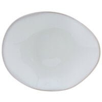 Tuxton GAA-652 TuxTrendz Artisan Agave 12" Ellipse China Plate   - 12/Case