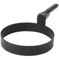 Prince Castle 123 10" Black Non-Stick Scrambled Egg Ring with Handle