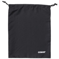 Conair BAG-DRYER 15 inch x 12 inch Black Drawstring Hair Dryer Storage Pouch - 100/Case