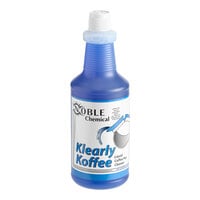 Noble Klearly Koffee 1 Qt. / 32 oz. Concentrated Liquid Coffee Pot Cleaner Bottle