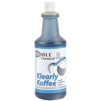 Noble Chemical Klearly Koffee 1 Qt. / 32 oz. Concentrated Liquid Coffee Pot Cleaner Bottle