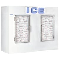 Polar Temp 1000CWG Two Door Cold Wall Indoor Ice Merchandiser - 100 cu. ft.