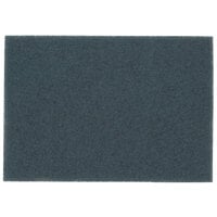 3M 5300 14" x 20" Blue Cleaner Pad - 10/Case