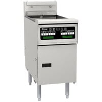 Pitco SE14-C 40-50 lb. Solstice Electric Floor Fryer with Intellifry Computerized Controls - 240V, 1 Phase, 17kW