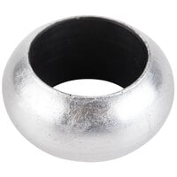 The Jay Companies 1270266 Silver 2 3/8 inch Round Acrylic Napkin Ring