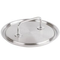 Vollrath 47772 Intrigue 9 1/4 inch Stainless Steel Cover with Loop Handle