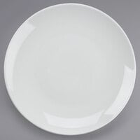 Tuxton VPA-115 Florence 11 3/4 inch Bright White Coupe China Plate   - 12/Case