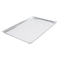 Vollrath 9003 Wear-Ever Full Size 19 Gauge 18" x 26" Wire in Rim Aluminum Bun / Sheet Pan