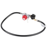Backyard Pro 36 inch Rubber Gas Connector Hose and 5 PSI LP Regulator