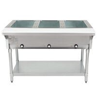 Eagle Group DHT3 Open Well Three Pan Electric Hot Food Table - 120V