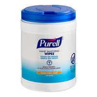 Purell® 270 Count Hand Sanitizing Wipes - 6/Case