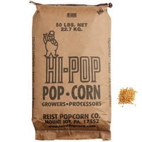 Reist Popcorn Hi Pop 50 lb. Large Butterfly Popcorn Kernels