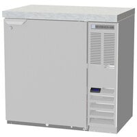 Beverage-Air BB36HC-1-S-27 36" Stainless Steel Counter Height Solid Door Back Bar Refrigerator
