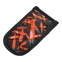 Choice 6 1/2" x 3 1/2" Chili Pepper Cotton Pot / Pan Handle Cover - 12/Pack