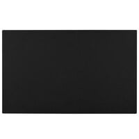 Cambro WCR1220110 Black Full Size Well Cover For CamKiosk and Camcruiser Vending Carts 21"L x 13"W x 2"H