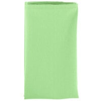 Intedge Seafoam Green 100% Polyester Cloth Napkins, 20 inch x 20 inch - 12/Pack