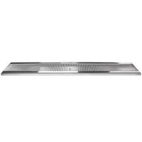 Micro Matic DP-120D-39 5 inch x 39 inch Stainless Steel Surface Mount Drip Tray with Drain