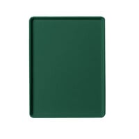 Cambro 1219D119 12 inch x 19 inch Sherwood Green Dietary Tray - 12/Case