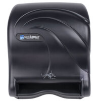 San Jamar T8490TBK Smart Essence Oceans Hands Free Paper Towel Dispenser - Black Pearl