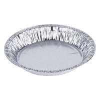 D&W Fine Pack 10931 9 inch x 1 3/16 inch Extra Deep Foil Pie Pan - 100/Pack