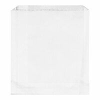 Carnival King 6" x 3/4" x 6 1/2" Extra Large Sandwich / French Fry Bag - 500/Pack