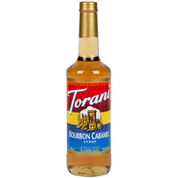Torani 750 mL Bourbon Caramel Flavoring Syrup