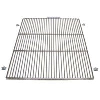 True 213021+985775 Stainless Steel Wire Shelf with 5 inch Standoff - 24 9/16 inch x 22 3/8 inch