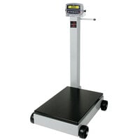 Cardinal Detecto 5852F-190 500 lb. / 220 kg. Portable Digital Floor Scale with 190 Indicator and Tower Display, Legal for Trade