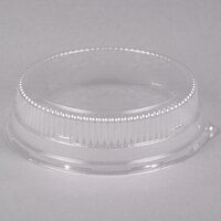 Durable Packaging 12DL-25 12 inch Clear Plastic Round High Dome Lid - 25/Case