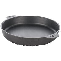 Rational 60.73.272 10 inch Large Round Roasting / Baking Pan with Handles