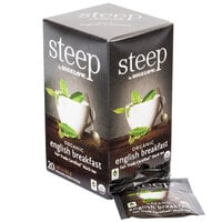Steep By Bigelow Organic English Breakfast Tea Bags - 20/Box