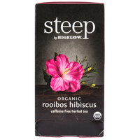 Steep By Bigelow Organic Rooibos Hibiscus Tea Bags - 20/Box