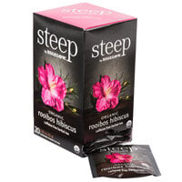 Steep By Bigelow Organic Rooibos Hibiscus Tea Bags - 20/Box