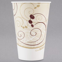 Solo RP12NP-J8000 Symphony 12 oz. Poly Paper Cold Cup - 100/Pack