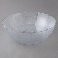 Carlisle 691907 Petal Mist 17.2 Qt. Clear Polycarbonate Bowl