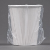 Solo W370RC Hotel and Motel 10 oz. Individually Wrapped Paper Hot Cup - 480/Case