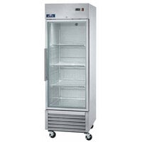 Arctic Air AGR23 27 inch One Section Glass Door Reach-In Refrigerator - 23 cu. ft.