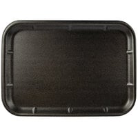 CKF 87815 (#10X14) Black Foam Meat Tray 14 inch x 10 inch x 3/4 inch - 100/Case
