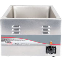 APW Wyott CW-2Ai 12 inch x 20 inch Countertop Food Cooker/Warmer 22 Qt. - 120V, 1500W