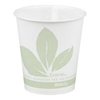 Bare by Solo R53BB-JD110 Eco-Forward 5 oz. Wax Treated Printed Paper Cold Cup - 3,000/Case