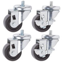 Beverage Air 00C31-041A Equivalent 3 inch Replacement Casters - 4/Set