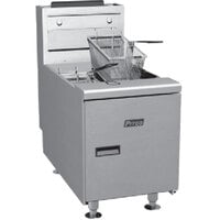 Pitco SGC Natural Gas 35 lb. Countertop Fryer with Millivolt Controls - 75,000 BTU