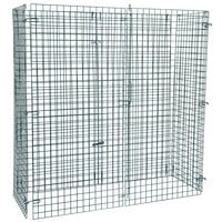 Regency NSF Green Wire Security Cage - 24 inch x 60 inch x 61 inch